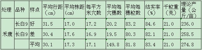 盐碱地莳植水稻施用禾康处置惩罚测产报告（吉林镇赉县，水稻）(图1)